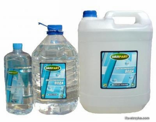 Дистиллированная вода Дистиллированная вода