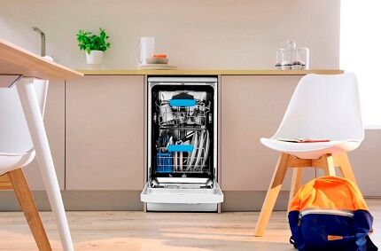 Обзор посудомоечной машины Indesit DSR 15B3 RU: скромный функционал по скромной цене