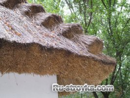 Обустройство кровли из соломы Обустройство кровли из соломы