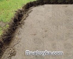 Изготовление садовой дорожки из коры. Изготовление садовой дорожки из коры.