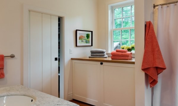 Как спрятать стиральную машину: 17 идей для кухни, ванной, спальни и постирочной                     
						Как спрятать стиральную машину: 17 идей для кухни, ванной, спальни и постирочной