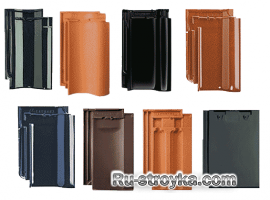 Натуральная керамическая черепица Натуральная керамическая черепица