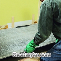 Монтаж плиты ЦСП под керамическую плитку. Монтаж плиты ЦСП под керамическую плитку.