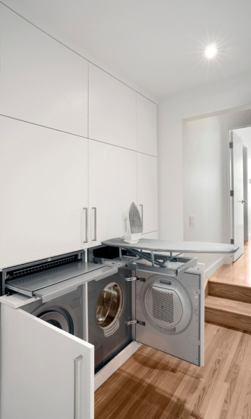 Как спрятать стиральную машину: 17 идей для кухни, ванной, спальни и постирочной                     
						Как спрятать стиральную машину: 17 идей для кухни, ванной, спальни и постирочной