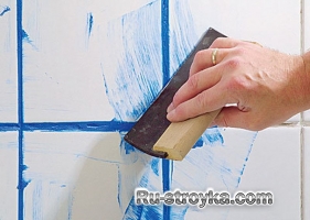 Затирка швов Затирка швов