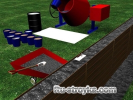 Бетонные стены своими руками Бетонные стены своими руками