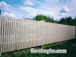 Деревянный забор Деревянный забор
