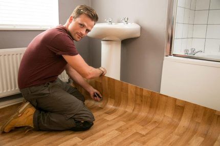 Электрический теплый пол под линолеум: преимущества системы и руководство по монтажу Электрический теплый пол под линолеум: преимущества системы и руководство по монтажу