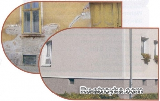 Как отремонтировать трещины на фасаде. Как отремонтировать трещины на фасаде.