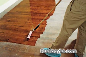 Как отполировать деревянные полы.