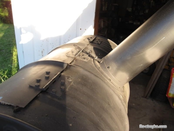 Печка из бочки. Печка из бочки.