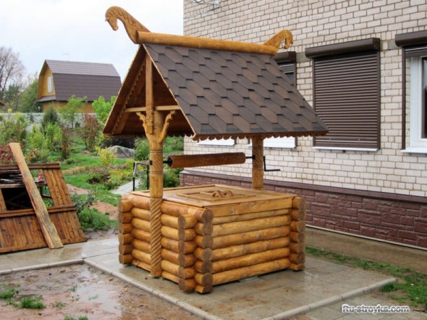 Оформление колодца на даче своими руками Оформление колодца на даче своими руками