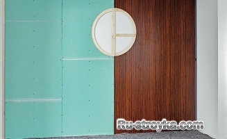 Декорирование стены при помощи ламинированной панели, гипсокартона и обоев. Декорирование стены при помощи ламинированной панели, гипсокартона и обоев.