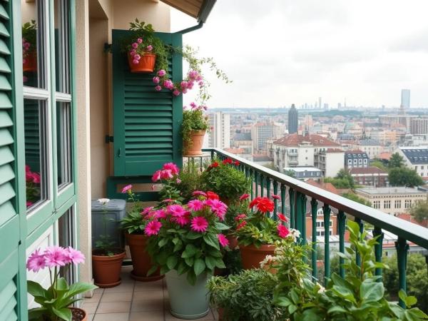 Балконный сад: идеи для создания уютного уголка в городской квартире Балконный сад: идеи для создания уютного уголка в городской квартире