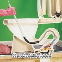 Прочистка унитаза. Прочистка унитаза.