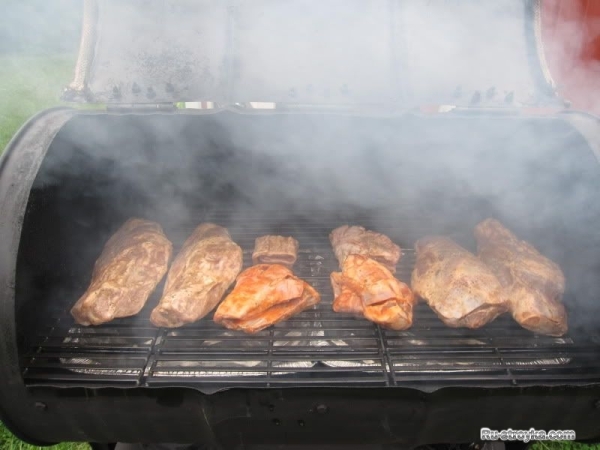 Печка из бочки. Печка из бочки.