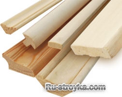Плинтуса и наличники из кедра. Плинтуса и наличники из кедра.