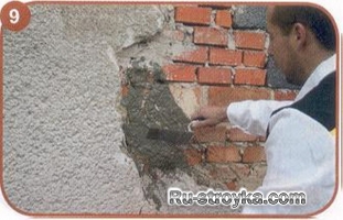 Как отремонтировать трещины на фасаде. Как отремонтировать трещины на фасаде.