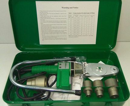 Как выбрать утюг для сварки полипропиленовых труб и как им правильно пользоваться Как выбрать утюг для сварки полипропиленовых труб и как им правильно пользоваться