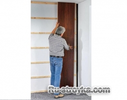 Декорирование стены при помощи ламинированной панели, гипсокартона и обоев. Декорирование стены при помощи ламинированной панели, гипсокартона и обоев.