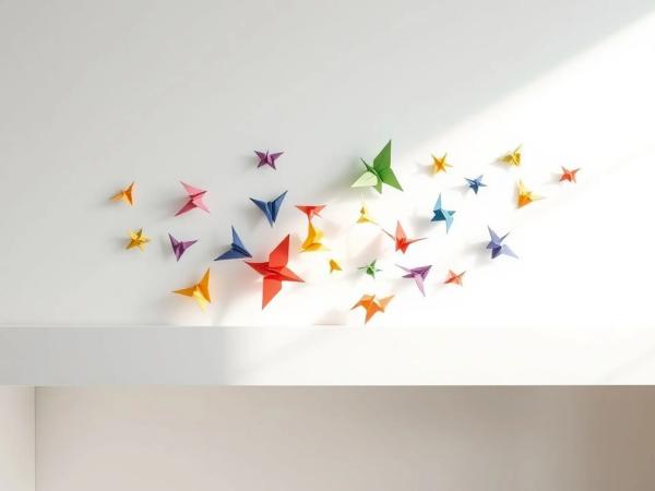 Оригами в интерьере: простые идеи для вашего дома