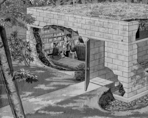 Строительство бомбоубежищ Строительство бомбоубежищ